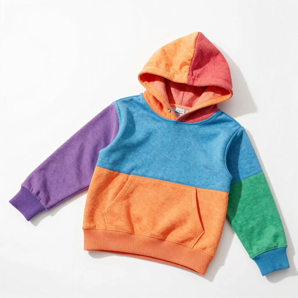 Colorblock Organic Hoodie