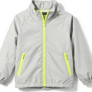 Neon Accent Lightweight Windbreaker